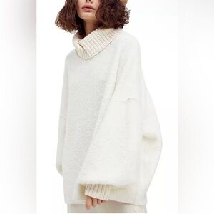 Free People Milo Pullover Turtleneck